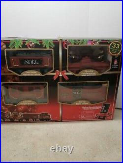 EZTEC G-Gauge North Pole Express Animated Christmas Train Set Used 31 Pieces