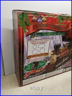 EZTEC G-Gauge North Pole Express Animated Christmas Train Set Used 31 Pieces
