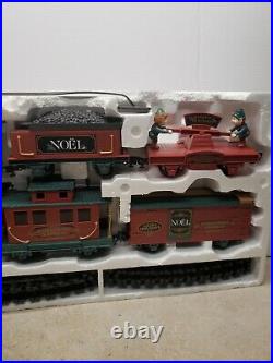 EZTEC G-Gauge North Pole Express Animated Christmas Train Set Used 31 Pieces