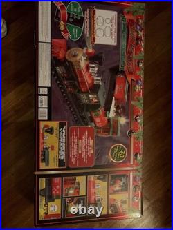 EZTEC G-Gauge North Pole Express Remote Control Animated Christmas Train Set-NEW