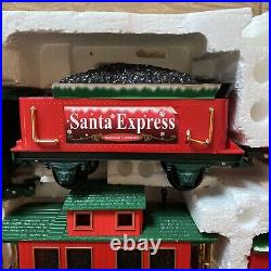 EZTEC Santa Express Christmas Train Set G Guage Real Sound & Remote Tested