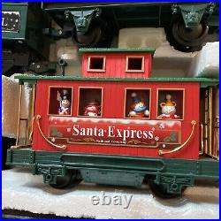 EZTEC Santa Express Christmas Train Set G Guage Real Sound & Remote Tested