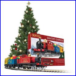 Electric Christmas Tree Train Set Lights Sound Express Locomotive Electric Christmas Tree Train Set Lights Sound Express Locomotive