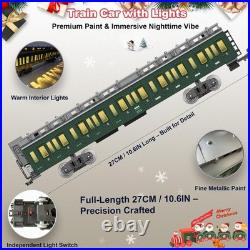 Electric Train Set Remote Control Metal Alloy Rechargeable Model 35-5L Sets Kids