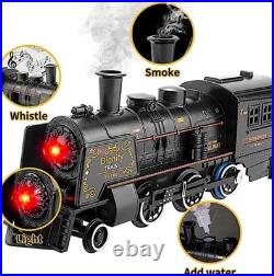 Electric Train Set for Kids Metal Alloy Christmas Train Toys Steam Locomotive Electric Train Set for Kids Metal Alloy Christmas Train Toys Steam Locomotive