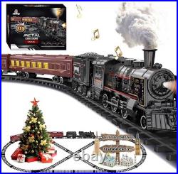 Electric Train Sets Large, Red Rechargeable Set Luxury Tracks