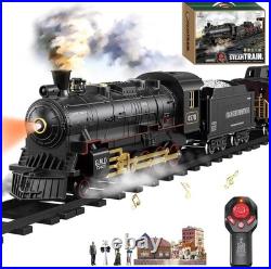Electric Train Sets for Kids Christmas Train Toys Steam Locomotive