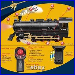 Electric Train Sets for Kids Christmas Train Toys Steam Locomotive