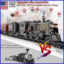 Electric Train Sets for Kids Metal Alloy Christmas Train Toys Steam Locomotive Electric Train Sets for Kids Metal Alloy Christmas Train Toys Steam Locomotive