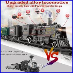 Electric Train Sets for Kids Metal Alloy Christmas Train Toys Steam Locomotive Electric Train Sets for Kids Metal Alloy Christmas Train Toys Steam Locomotive