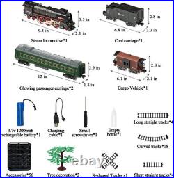 Electric Train Sets for Kids Metal Alloy Christmas Train Toys Steam Locomotive Electric Train Sets for Kids Metal Alloy Christmas Train Toys Steam Locomotive