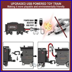 Electric Train Sets for Kids Metal Alloy Christmas Train Toys Steam Locomotive Electric Train Sets for Kids Metal Alloy Christmas Train Toys Steam Locomotive