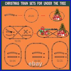 Electric Train Sets for Kids Metal Alloy Christmas Train Toys Steam Locomotive Electric Train Sets for Kids Metal Alloy Christmas Train Toys Steam Locomotive