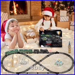 Electric Train Sets for Kids Metal Alloy Christmas Train Toys Steam Locomotive Electric Train Sets for Kids Metal Alloy Christmas Train Toys Steam Locomotive