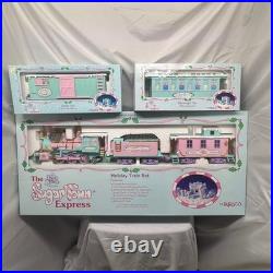 Enesco Precious Moments Sugar Town Holiday Express Train Set + Cars CIB VINTAGE