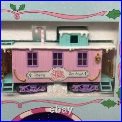 Enesco Precious Moments Sugar Town Holiday Express Train Set + Cars CIB VINTAGE
