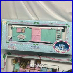 Enesco Precious Moments Sugar Town Holiday Express Train Set + Cars CIB VINTAGE