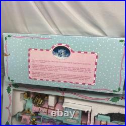 Enesco Precious Moments Sugar Town Holiday Express Train Set + Cars CIB VINTAGE