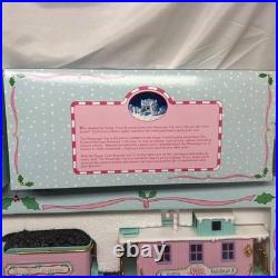 Enesco Precious Moments Sugar Town Holiday Express Train Set + Cars CIB VINTAGE