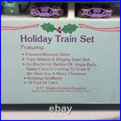 Enesco Precious Moments Sugar Town Holiday Express Train Set + Cars CIB VINTAGE