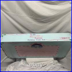 Enesco Precious Moments Sugar Town Holiday Express Train Set + Cars CIB VINTAGE