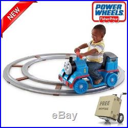 Exclusive Power Wheels Thomas the Train with Track Set Ride On Kids Electric Toy