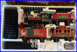 Eztec 2010 North Pole Express Christmas Train Set 27 Pc Music Lights #62170