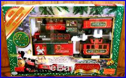 Eztec 27 Piece North Pole Express Christmas Train Set Battery Operated