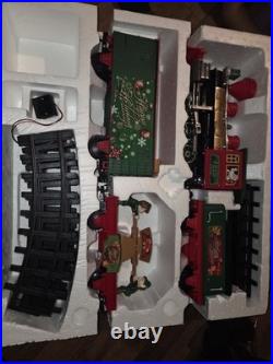 Eztec Happy Holiday Express 29 Pc Train Set Working Condition Open Box Complete