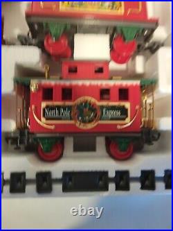 Eztec Train Set Christmas North Pole Express No. 62130 Set CLEAN