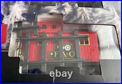 Fao Schwarz Motorized Train Set with Real Lights & Sounds 34-Piece Christmas Decor