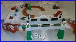 Fisher Price GEOTRAX North Pole Express Christmas Toy Town Tracks Push Train Set