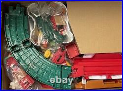 Fisher Price GeoTrax North Pole Express Christmas Train Set Open Box