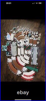 Fisher Price Geotrax Christmas in Toytown RC Train Set- Lights, sounds -Works