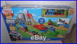 Fisher-Price Thomas the Train Wooden Railway Race Day Relay Set BRAND NEW
