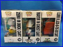 Funko Pop Nightmare Before Christmas Train Set Of 6 With Protectors Great Boxes