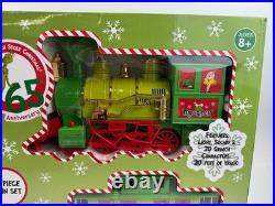 GRINCH HOLIDAY EXPRESS TRAIN SET 36 PC NEW IN BOX 65th ANNIVERSARY