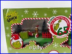 GRINCH HOLIDAY EXPRESS TRAIN SET 36 PC NEW IN BOX 65th ANNIVERSARY