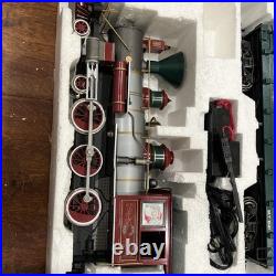 G Scale Bachmann Big Haulers White Christmas Express Locomotive Train Set