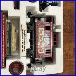 G Scale Bachmann Big Haulers White Christmas Express Locomotive Train Set