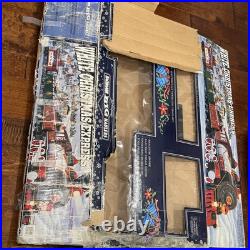 G Scale Bachmann Big Haulers White Christmas Express Locomotive Train Set