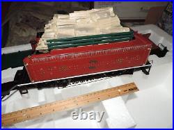 G Scale Bachmann Big Haulers White Christmas Express Locomotive Train Set G Scale Bachmann Big Haulers White Christmas Express Locomotive Train Set
