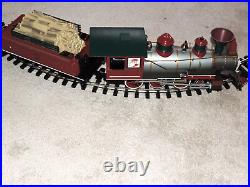 G Scale Bachmann Big Haulers White Christmas Express Locomotive Train Set G Scale Bachmann Big Haulers White Christmas Express Locomotive Train Set