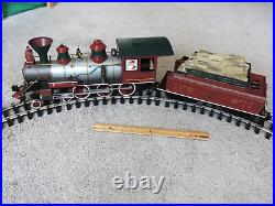 G Scale Bachmann Big Haulers White Christmas Express Locomotive Train Set G Scale Bachmann Big Haulers White Christmas Express Locomotive Train Set