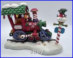 Garfield Christmas Express Train Set Danbury Mint Holiday Figurines Complete Garfield Christmas Express Train Set Danbury Mint Holiday Figurines Complete