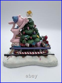 Garfield Christmas Express Train Set Danbury Mint Holiday Figurines Complete