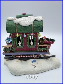 Garfield Christmas Express Train Set Danbury Mint Holiday Figurines Complete