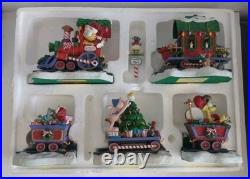 Garfield Danbury Mint Christmas Express Holiday Train Set Jim Davis
