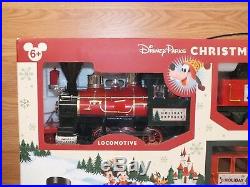 Genuine Walt Disney Disney Parks Christmas Train Railroad Set In Box READ
