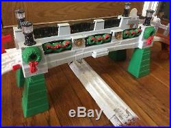 GeoTrax Fisher Price Christmas In Toy Town Holiday Train Set with Remote